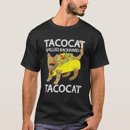 Tacocat Funny Cat Taco Lover T-Shirt Kitty Tacos (Vorderseite)