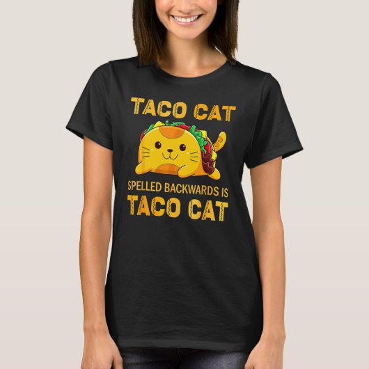 Tacocat für Kinder Taco Katze Cinco de Mayo Tacoca T-Shirt (Vorderseite)