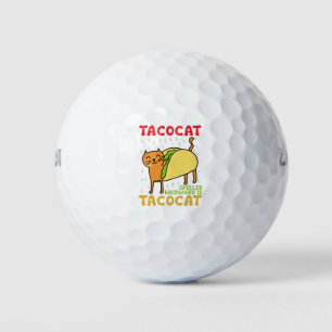 Tacocat hat sich zurückgeschlagen Tacos Cats Cinco Golfball