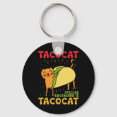 Tacocat hat sich zurückgeschlagen Tacos Cats Cinco Schlüsselanhänger (Vorderseite)