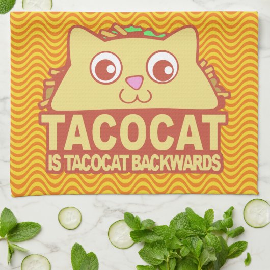 Tacocat II Epica Kitchen Towel Geschirrtuch (Gefaltet)
