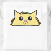 Tacocat II Rechteckaufkleber Rechteckiger Aufkleber (Tasche)