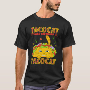 Tacocat Kostüm Funny Cat Taco Lover Kitty Tacos F T-Shirt