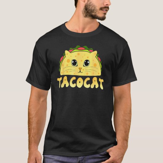 Tacocat Mexikos Food Cat Face Cinco De Mayo Kitten T-Shirt (Vorderseite)