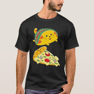 Tacocat Pizzacat Taco Cat Pizza Cat  Cinco De Mayo T-Shirt