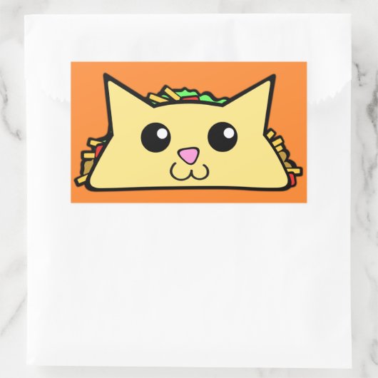 Tacocat Rechteckiger Aufkleber (Tasche)
