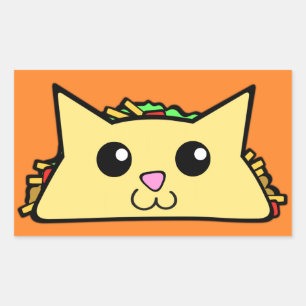 Tacocat Rechteckiger Aufkleber