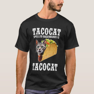 Tacocat Rückwärts buchstabiert ist Tacocat Lustige T-Shirt