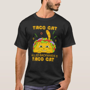 Tacocat Rückwärts Geschrieben Ist Taco Cat  Für Ci T-Shirt