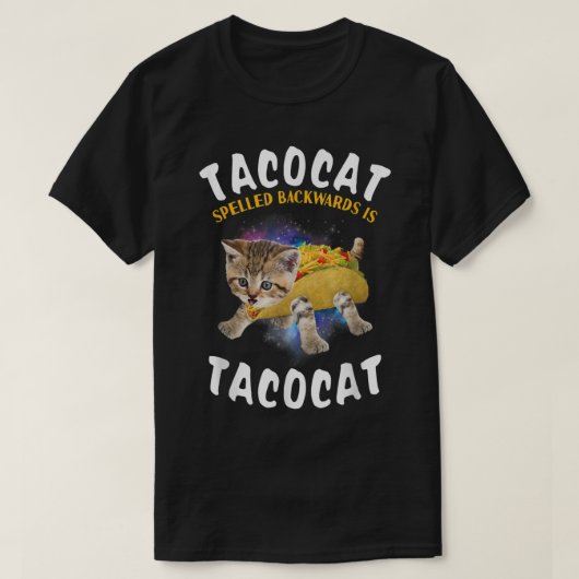 Tacocat rückwärts geschrieben ist Tacocat T-Shirt  (Design vorne)