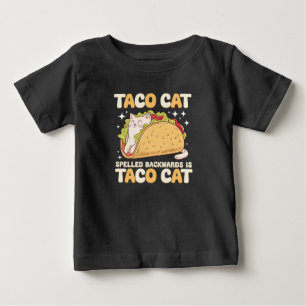 Tacocat Rückwärts Geschrieben Taco Katze Mexikanis Baby T-shirt