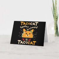 Tacocat Spelled Backwards Cinco de Mayo Cat Taco