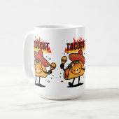 Tacocat Spelled Backwards Is Tacocat Kaffeetasse (Vorderseite Links)