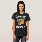 Tacocat Spelling Backed is Tacocat Cat Tacos T-Shirt (Vorne ganz)