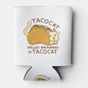TACOCAT-TIERE IM TACO-CARTOON DOSENKÜHLER