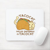 TACOCAT-TIERE IM TACO-CARTOON MOUSEPAD (Mit Mouse)
