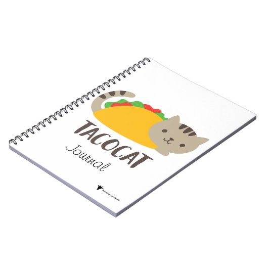 'Tacocat" Zeitschrift Notizblock (Linke Seite)