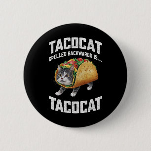 Tacocat zurückgeschrieben ist Tacocat Shirt Taco C Button