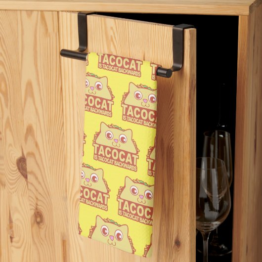 Tacocats II Kitchen Towel Geschirrtuch (Drittel gefaltet)