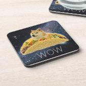 TacoDoge im Raum. Wow Untersetzer (Linke Seite)