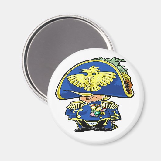 Tacoleon Tinyhand Magnet (Vorderseite/Rückseite)