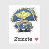 Tacoleon Tinyhand Zollschnitt Aufkleber (Blatt)