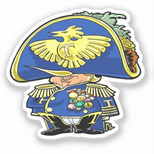 Tacoleon Tinyhand Zollschnitt Aufkleber (Vorderseite)