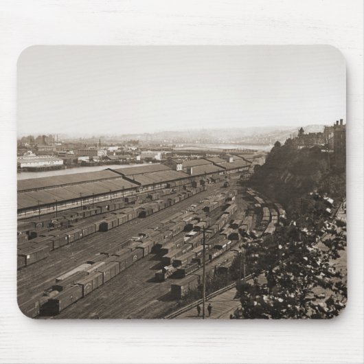 Tacoma Moon Yard und Tideflats Mousepad (Vorne)