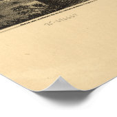 Tacoma & Mount Rainier, 1878 Print Poster (Ecke)