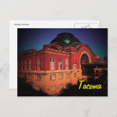Tacoma Postkarte (Vorne/Hinten)