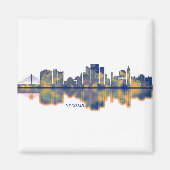 Tacoma Skyline Magnet (Vorne)