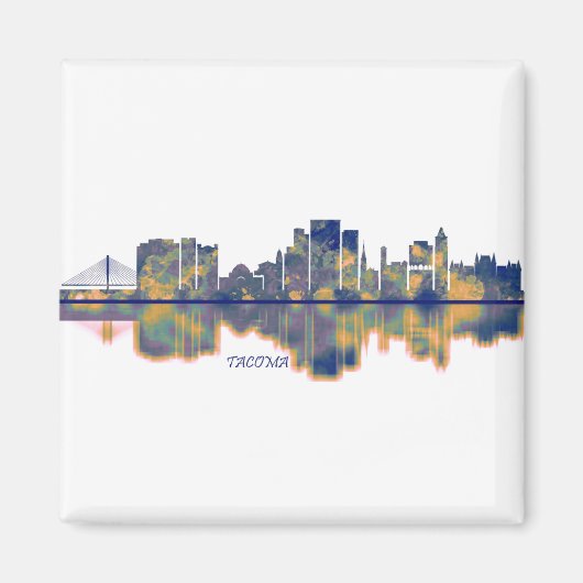 Tacoma Skyline Magnet (Vorne)