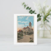 Tacoma, WA - Ansicht von Pierce Landkreis Court Ho Postkarte (Stehend Vorderseite)