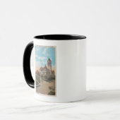 Tacoma, WA - Ansicht von Pierce Landkreis Court Ho Tasse (Vorderseite Links)