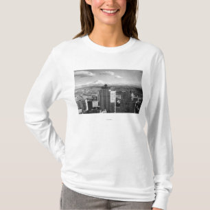 Tacoma, WA Ansicht von regnerischerem von den T-Shirt