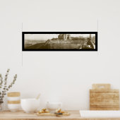 Tacoma WA Stadium Day Foto 1913 Poster (Küche)