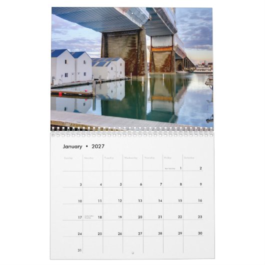 Tacoma, WA. Stadtkalender 2013. Kalender (Jan 2027)