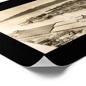 Tacoma, WA Tide Flats Foto 1919 Poster (Ecke)