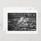 Tacoma, WA View Business District von Air Postkarte (Vorne/Hinten)