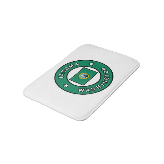 Tacoma Washington Badematte (Schrägansicht)