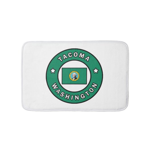 Tacoma Washington Badematte (Vorderseite)