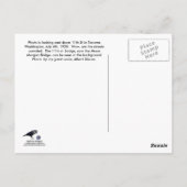 Tacoma Washington Downtown Postkarte (Rückseite)