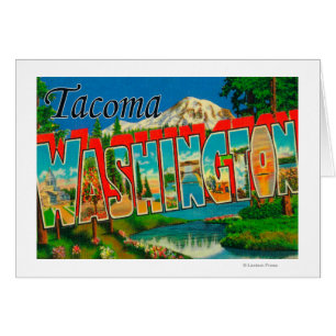 Tacoma, Washington - Große Briefmarkenszenen