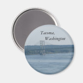 Tacoma, Washington Magnet (Vorderseite/Rückseite)