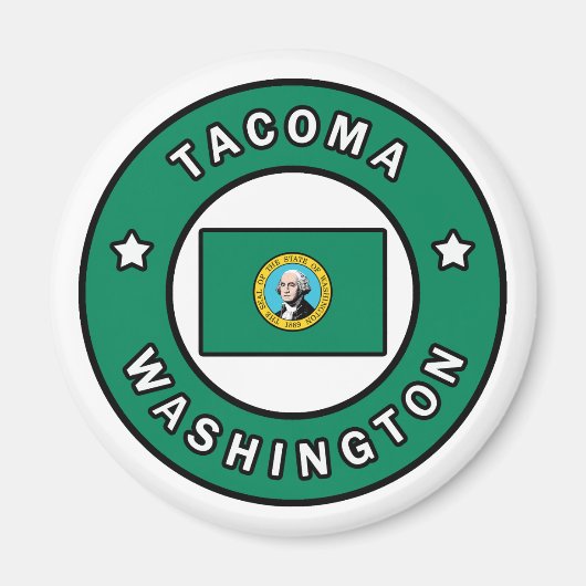Tacoma Washington Magnet (Vorne)
