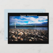 Tacoma Washington Postcard Postkarte (Vorne/Hinten)