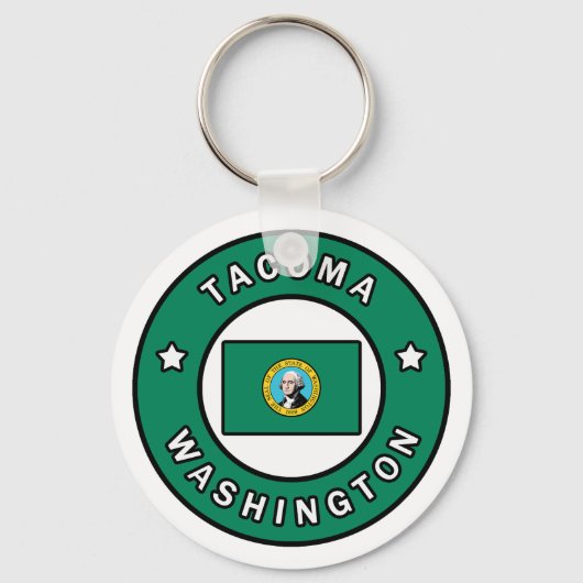 Tacoma Washington Schlüsselanhänger (Vorderseite)