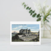 Tacoma, Washington - Sicht auf die High School Postkarte (Stehend Vorderseite)