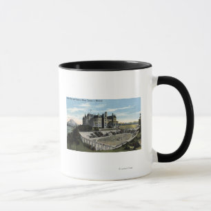 Tacoma, Washington - Sicht auf die High School Tasse
