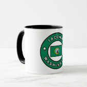 Tacoma Washington Tasse (Vorderseite Links)